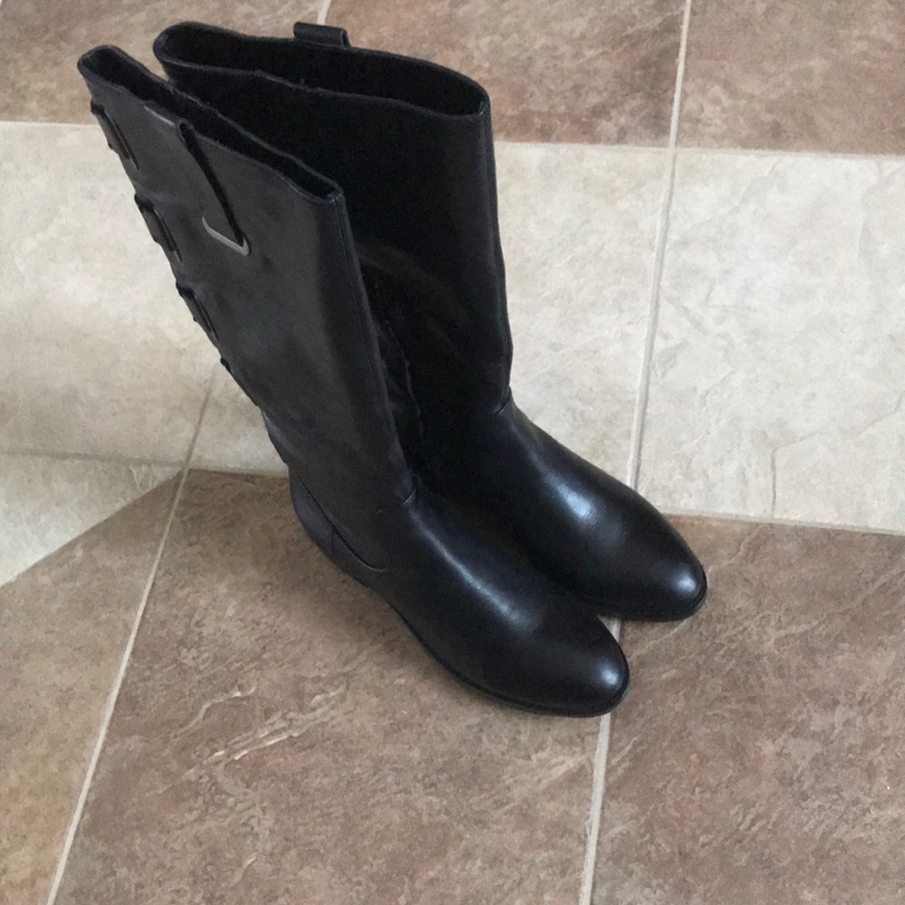 New Arturo Chaing tall leather boots size 8